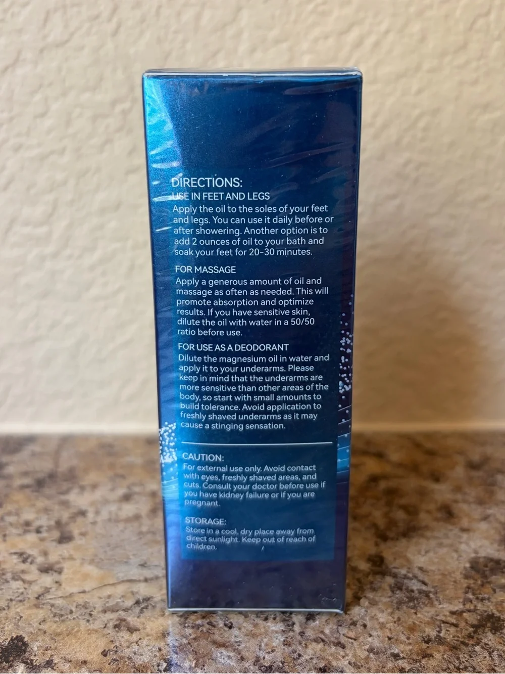 Pure Magnesium Oil Spray - 60ml - Blue